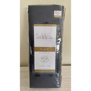 Wamsutta Dream Zone 725 TC Pima Cotton QUEEN Oversized FLAT Sheet NAVY BLUE